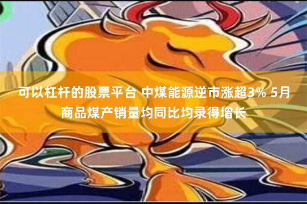 可以杠杆的股票平台 中煤能源逆市涨超3% 5月商品煤产销量均同比均录得增长