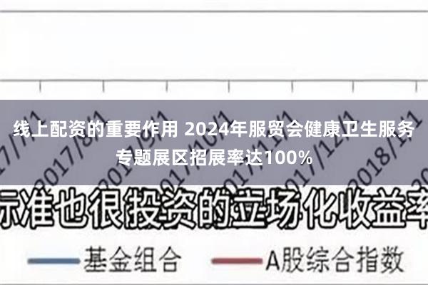 线上配资的重要作用 2024年服贸会健康卫生服务专题展区招展率达100%