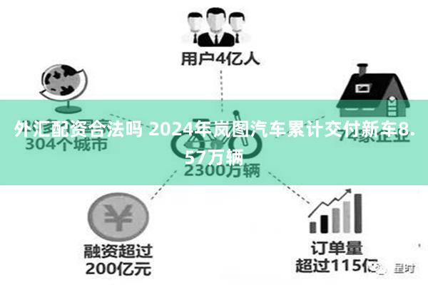 外汇配资合法吗 2024年岚图汽车累计交付新车8.57万辆